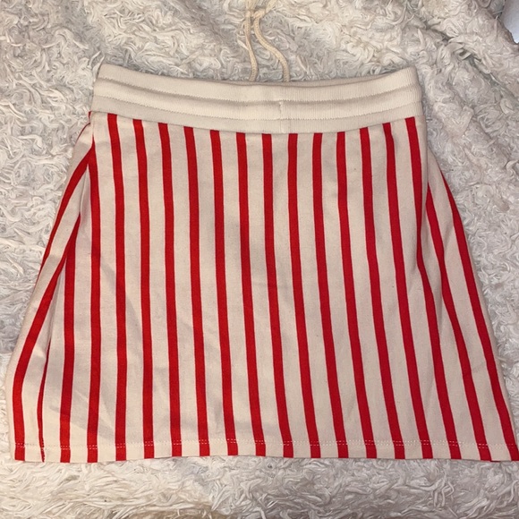 Zara Striped Drawstring Skirt - Picture 2 of 3